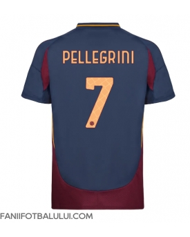 AS Roma Lorenzo Pellegrini #7 Tricou Fotbal Replică 2024-25 Barbati Treilea
